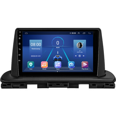 Штатная магнитола Lesko для Kia Cerato IV Рестайлинг 2021-н.в. экран 9" 2/32Gb 4G Wi-Fi GPS Top