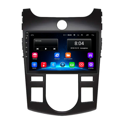 Штатная магнитола Lesko для Kia Forte I 2008-2013 экран 9" 2/32Gb Wi-Fi GPS Base