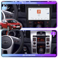 Штатная магнитола Lesko для Kia Forte I 2008-2013 экран 9" 4/64 QLED CarPlay 4G Wi-Fi GPS 360 Prime