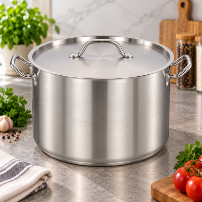 Кастрюля Benson из нержавеющей стали BN-628 9л 28×16 см