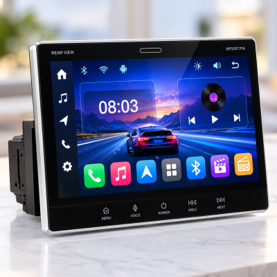 Автомагнитола PI-908 2DIN / Магнитола с вертикальным экраном 9.5" / Автомагнитола ANDROID 10.0 - 2/16GB