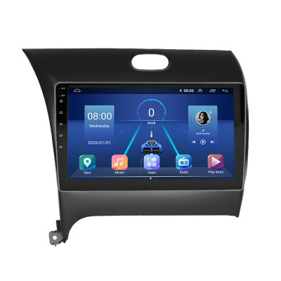 Штатная магнитола Lesko для Kia Forte II 2013-2016 экран 9" 4/64Gb 4G Wi-Fi GPS Top