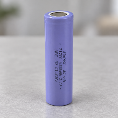 Аккумулятор Wimpex WX1449 Li-ion 21700 / Аккумуляторная батарейка 5000 mAh 3,7В