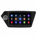 Штатная магнитола Lesko для Kia K2 III (QB) 2011-2017 экран 9" 1/16Gb Wi-Fi GPS Base