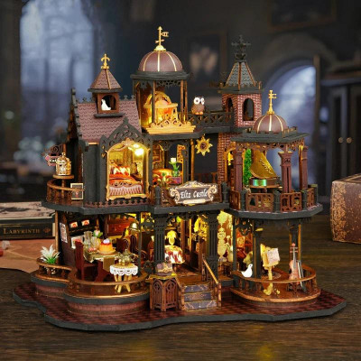 Румбокс магический дом конструктор DIY House ES018 Eltz Castle сборный румбокс