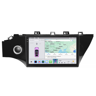 Штатная магнитола Lesko для Kia K2 IV (FB) 2017-н.в. экран 10" 4/64 QLED CarPlay 4G Wi-Fi GPS 360 Prime