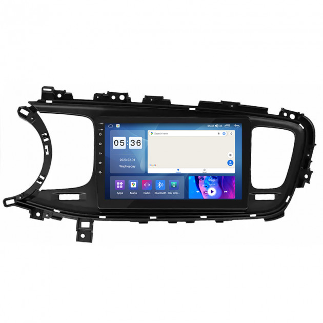 Штатная магнитола Lesko для Kia K5 I Рестайлинг 2013-2015 экран 9" 4/64Gb CarPlay 4G Wi-Fi GPS Prime