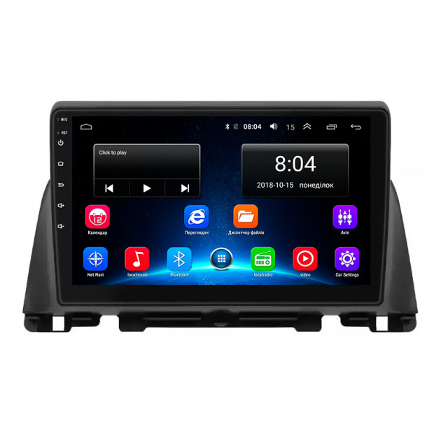 Штатная магнитола Lesko для Kia K5 II 2015-2020 экран 10" 2/32Gb Wi-Fi GPS Base