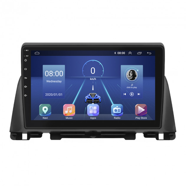 Штатная магнитола Lesko для Kia K5 II 2015-2020 экран 10" 4/64Gb 4G Wi-Fi GPS Top