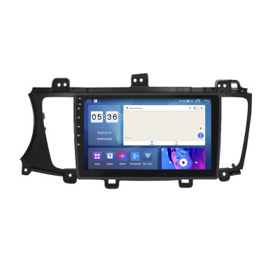 Штатная магнитола Lesko для Kia K7 VG (I) Рестайлинг 2012-2015 экран 9" 4/64Gb CarPlay 4G Wi-Fi GPS Prime