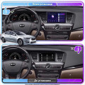 Штатная магнитола Lesko для Kia K7 VG (I) Рестайлинг 2012-2015 экран 9" 4/64Gb 4G Wi-Fi GPS Top