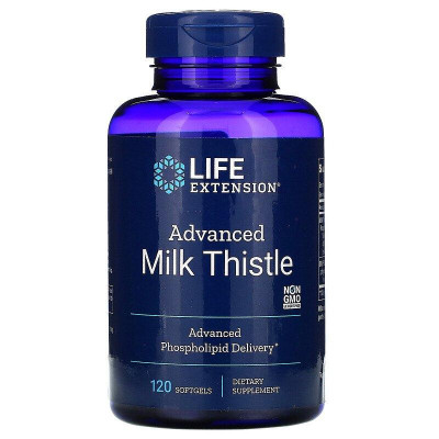 Розторопша, Milk Thistle, Life Extension, 120 капсул