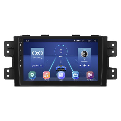 Штатная магнитола Lesko для Kia Mohave I Рестайлинг 2 2019-н.в. экран 9" 4/64Gb 4G Wi-Fi GPS Top