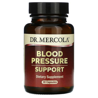 Підтримка артеріального тиску, Blood Pressure Support, Dr. Mercola, 30 капсул