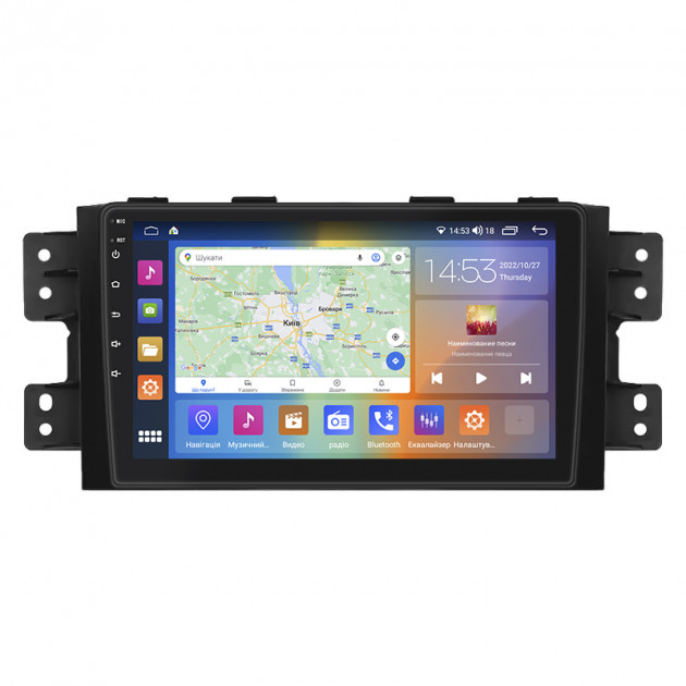 Штатная магнитола Lesko для Kia Mohave I Рестайлинг 2016-2020 экран 9" 2/32Gb CarPlay 4G Wi-Fi GPS Prime
