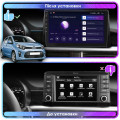 Штатная магнитола Lesko для Kia Morning III 2017-н.в. экран 9" 1/16Gb Wi-Fi GPS Base