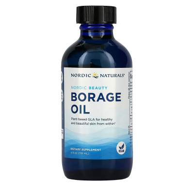 Масло огірочника, Nordic GLA, Nordic Naturals, 119 мл.