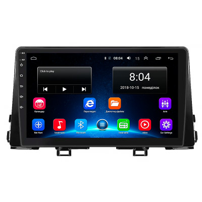 Штатная магнитола Lesko для Kia Morning III 2017-н.в. экран 9" 2/32Gb Wi-Fi GPS Base