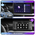 Штатная магнитола Lesko для Kia Morning III 2017-н.в. экран 9" 6/128Gb 4G Wi-Fi GPS Top