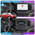 Штатная магнитола Lesko для Kia Optima II 2005-2008 экран 9" 4/64 QLED CarPlay 4G Wi-Fi GPS 360 Prime