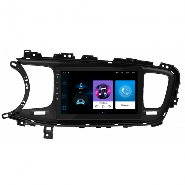 Штатная магнитола Lesko для Kia Optima III Рестайлинг 2013-2015 экран 9" 1/16Gb Wi-Fi GPS Base