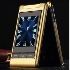 Телефон Tkexun G10 (Yeemi G10-C, Happyhere F7) gold. Dual display
