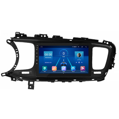 Штатная магнитола Lesko для Kia Optima III Рестайлинг 2013-2015 экран 9" 6/128Gb 4G Wi-Fi GPS Top