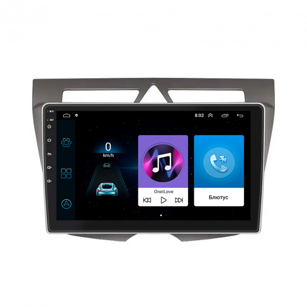Штатная магнитола Lesko для Kia Picanto I Рестайлинг 2007-2011 экран 9" 1/16Gb Wi-Fi GPS Base