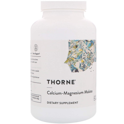 Кальцій і магній малат, Calcium-Magnesium Malate, Thorne, 240 капсул