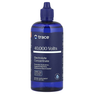 Концентрат електроліту, Electrolyte Concentrate, Trace, 40 000 вольт, 237 мл
