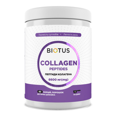 Пептиди колагену, CollagenPeptides, Biotus, 6600 мг, 396 г