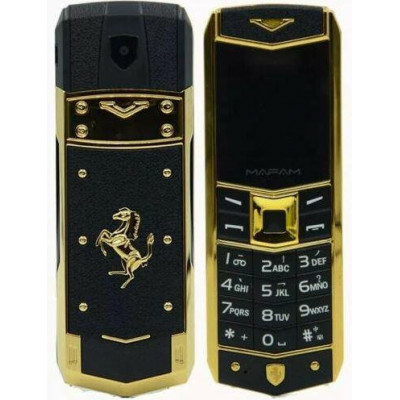 Телефон H-Mobile A8 (Mafam A8) black. Vertu design