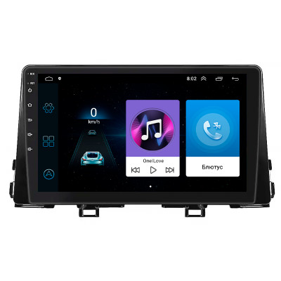 Штатная магнитола Lesko для Kia Picanto III 2017-2021 экран 9" 1/16Gb Wi-Fi GPS Base