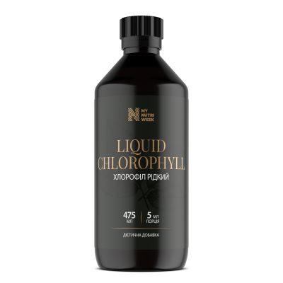 Хлорофіл рідкий, Liquid Chlorophyll, My Nutri Week, 475 мл