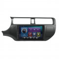 Штатная магнитола Lesko для Kia Rio III 2011-2015 экран 9" 4/64Gb 4G Wi-Fi GPS Top