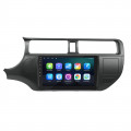 Штатная магнитола Lesko для Kia Rio III 2011-2015 экран 9" 4/64Gb 4G Wi-Fi GPS Top