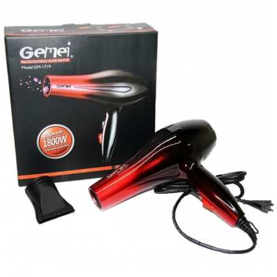 Фен для волос Hair Dryer Gemei GM-1719