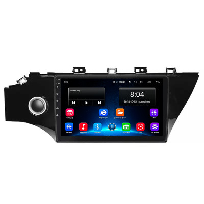 Штатная магнитола Lesko для Kia Rio IV 2017-2020 экран 10" 2/32Gb Wi-Fi GPS Base