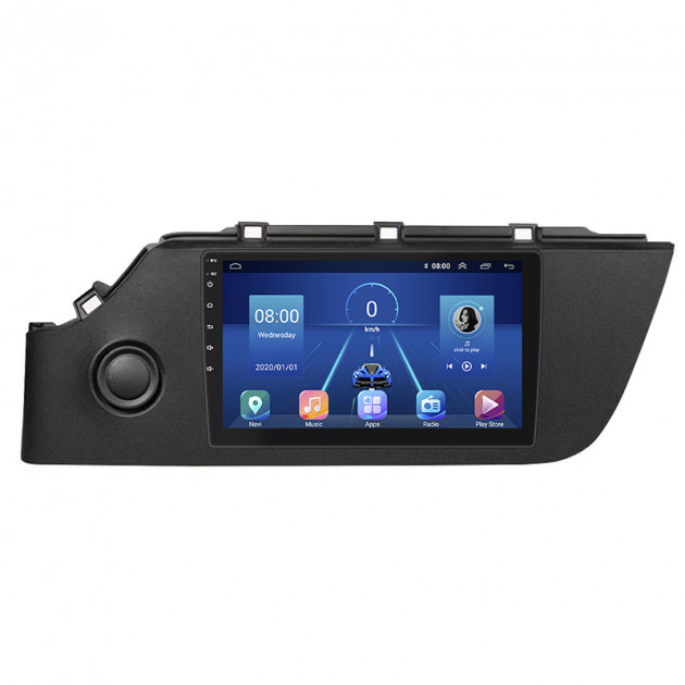 Штатная магнитола Lesko для Kia Rio IV Рестайлинг 2020-н.в. экран 9" 2/32Gb 4G Wi-Fi GPS Top