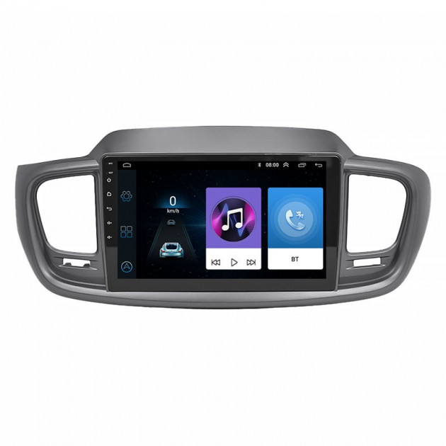 Штатная магнитола Lesko для Kia Sorento III Prime 2014-2017 экран 10" 1/16Gb Wi-Fi GPS Base
