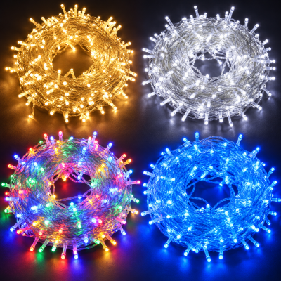 Светодиодная гирлянда 800 Led 45 метров / Гирлянда-нить / Декоративное освещение 220 В