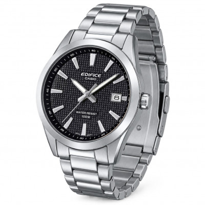 Чоловічий годинник Casio Edifice EFV-160D-1A з мінеральним склом та водозахистом 10 ATM