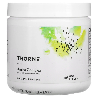 Аміно комплекс, смак лимона, Amino Complex, Thorne, 231 г