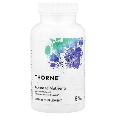 Мультивітаміни екстра, Advanced Nutrients, Thorne, 120 капсул
