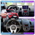 Штатная магнитола Lesko для Kia Soul I Рестайлинг 2011-2014 экран 9" 4/64Gb CarPlay 4G Wi-Fi GPS Prime