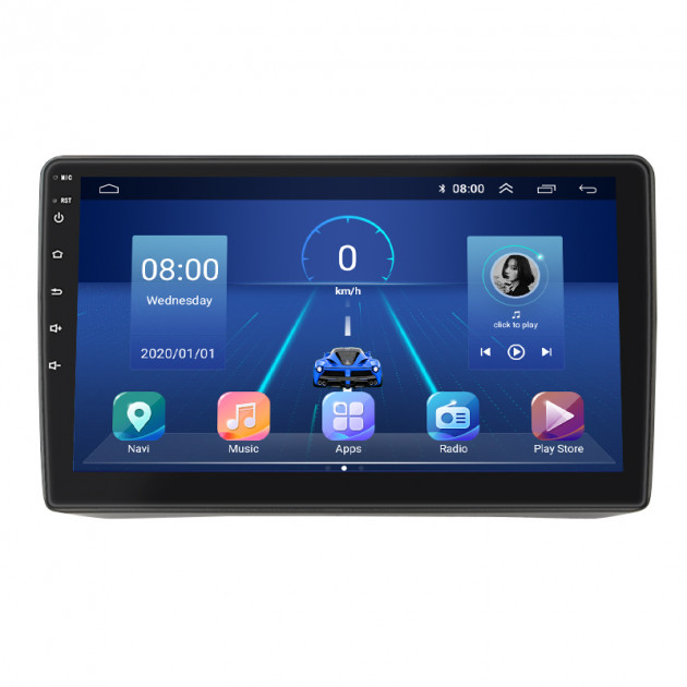 Штатная магнитола Lesko для Kia Soul I Рестайлинг 2011-2014 экран 9" 2/32Gb 4G Wi-Fi GPS Top