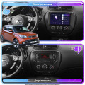 Штатная магнитола Lesko для Kia Soul II Рестайлинг 2016-2019 экран 9" 1/16Gb Wi-Fi GPS Base