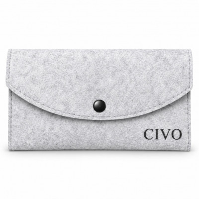 Фетровий чохол Civo 1189-0024 для зберігання та транспортування годинників