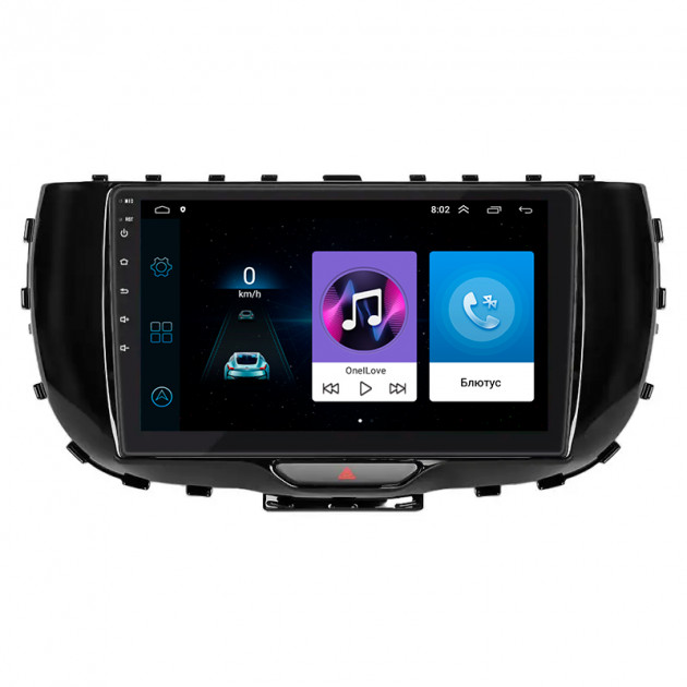 Штатная магнитола Lesko для Kia Soul III 2019-н.в. экран 9" 1/16Gb Wi-Fi GPS Base