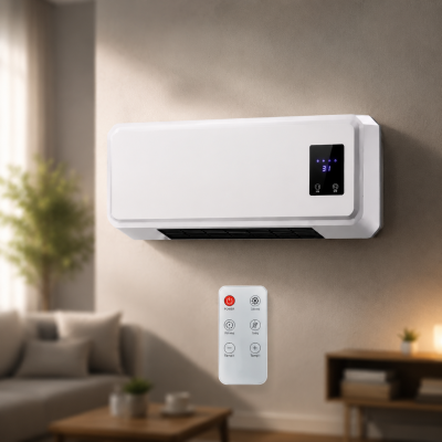 Кондиционер настенный 800W / Тепловентилятор с пультом / Кондиционер обогрев/охлаждение